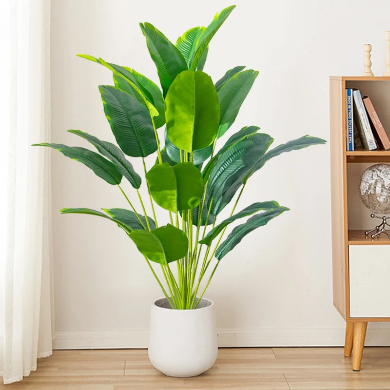 Monstera Adansonii - 1 Stück Künstliche Pflanzen Große Tropische