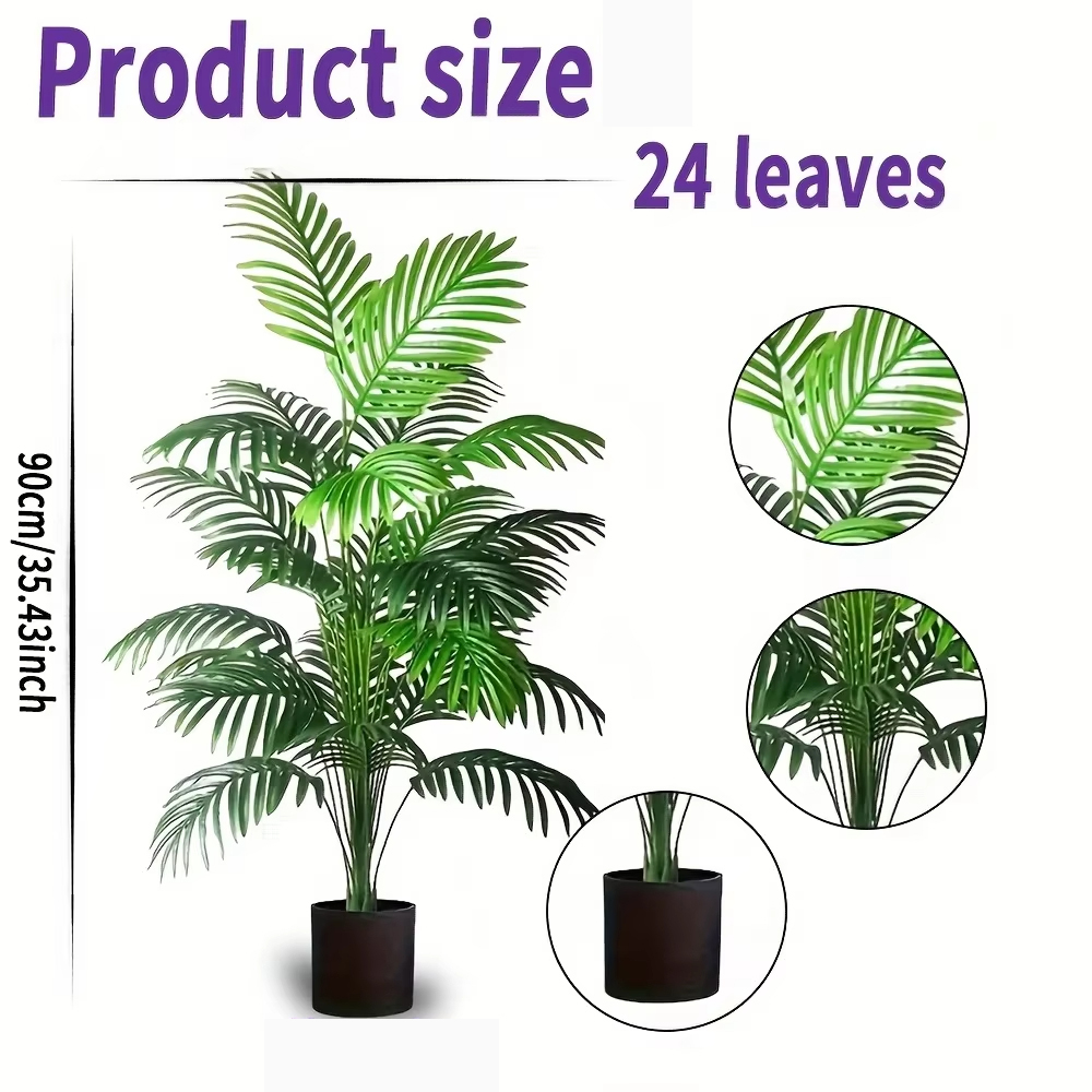 Künstliche Pflanzen mit 24 Blä – Monstera Adansonii Bewertung und Preis