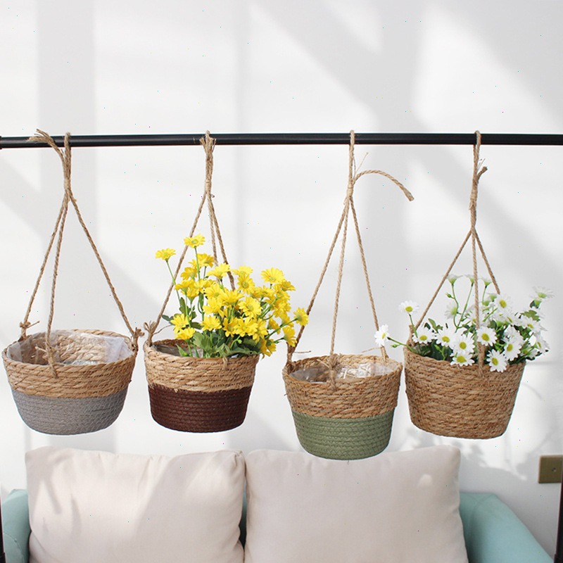 Stroh Hängenden Korb Blumentop – Spider Plant Hanging Bewertung und Preis